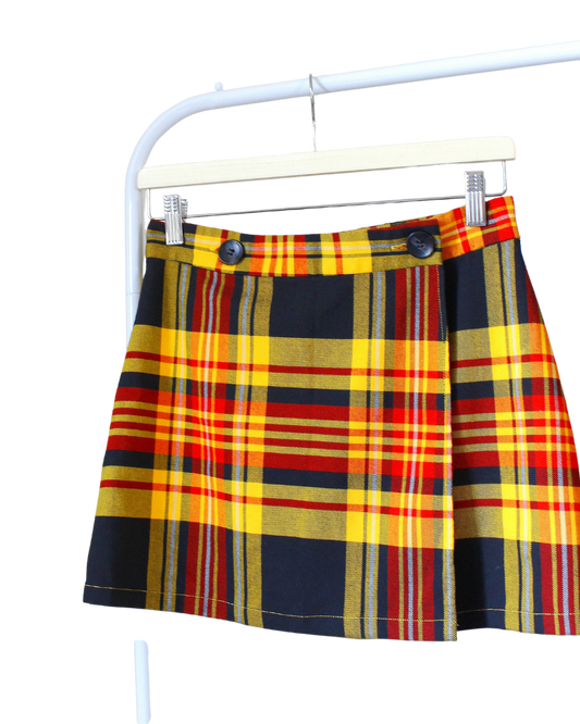 Split Hem Tartan Skirt │Forever 21│Small