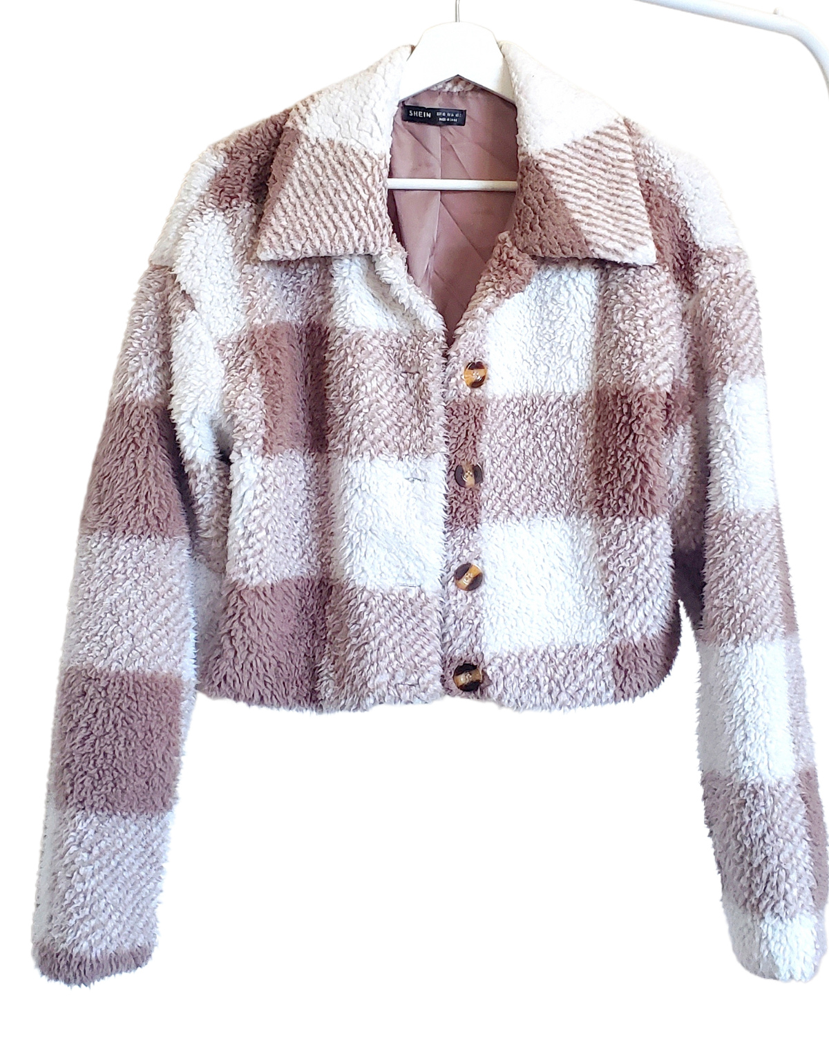 Shein Light Jacket │Brown&White│XS