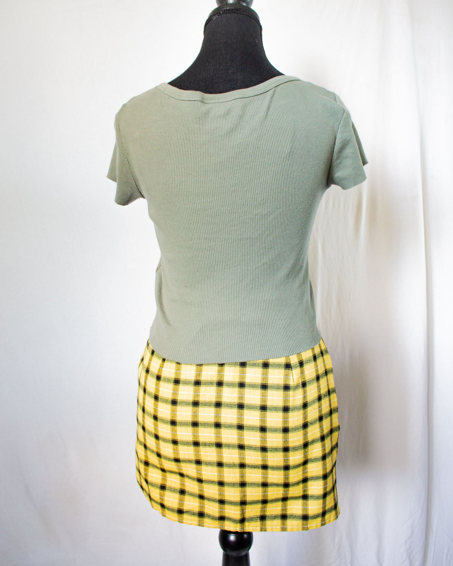 Crop Tshirt TopShop│Green│Small