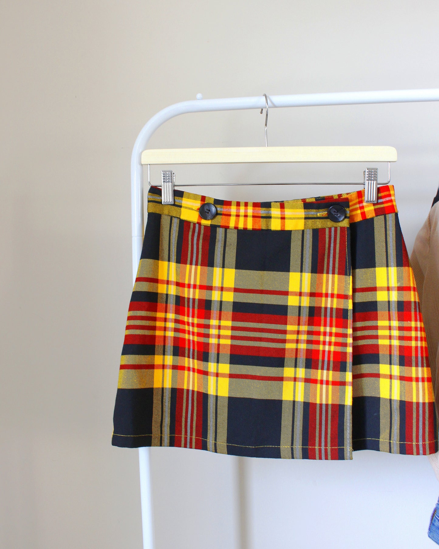 Split Hem Tartan Skirt │Forever 21│Small