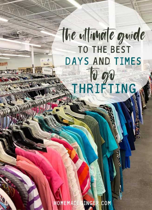 Tips and Tricks when Thrifting!