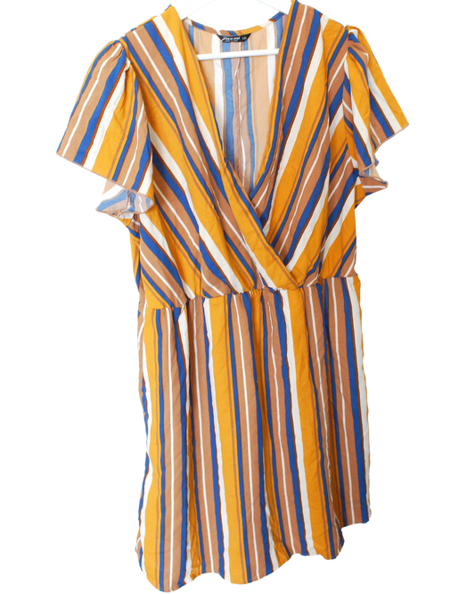 Midi Dress Shein Curve│Stripped│XL