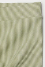 Load image into Gallery viewer, H&amp;M Ribbed Cycling Shorts │Pastel Green│Medium│New With Tags
